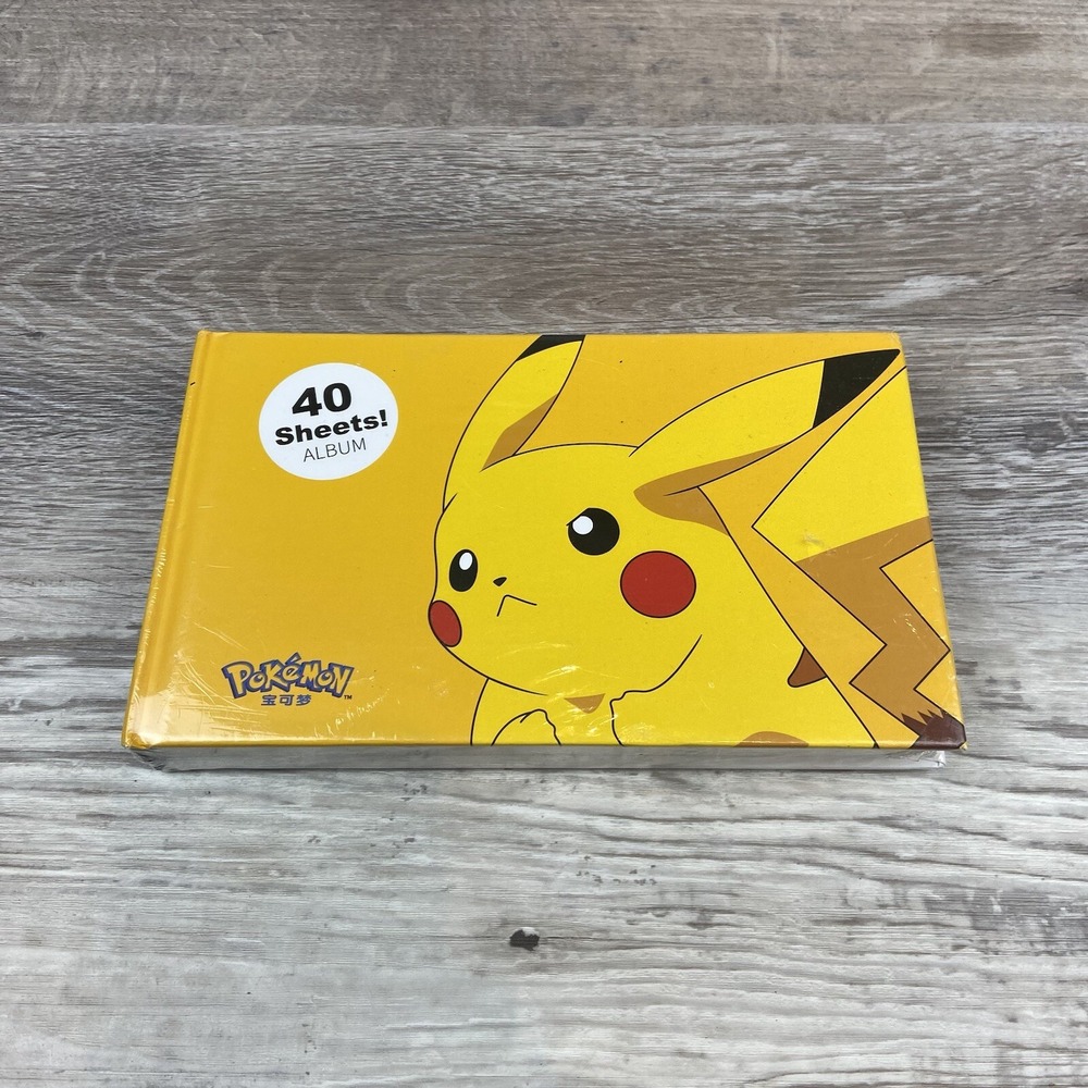 Fujifilm Instax Mini 40 Page Album Pokemon Pikachu 2007 Japan‎ Y2K SEALED